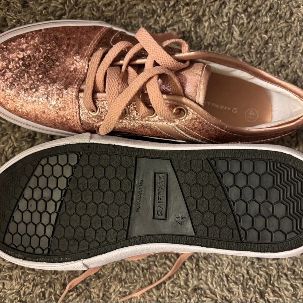 AirWalk kids Pink Shimmer Sneaker - Picture 5 of 7